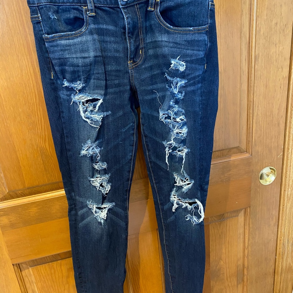 American eagle highwaisted jeans